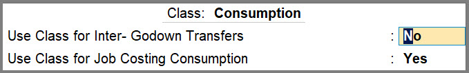 Consumption