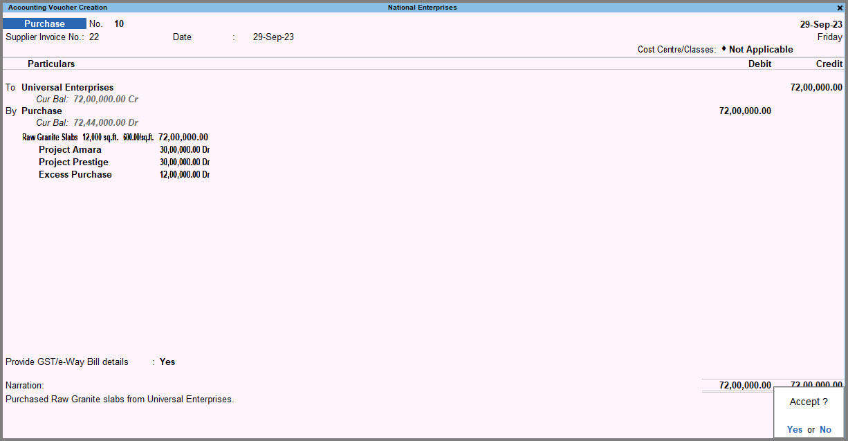 Enable-Cost-Centres