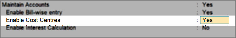Enable-Cost-Centres