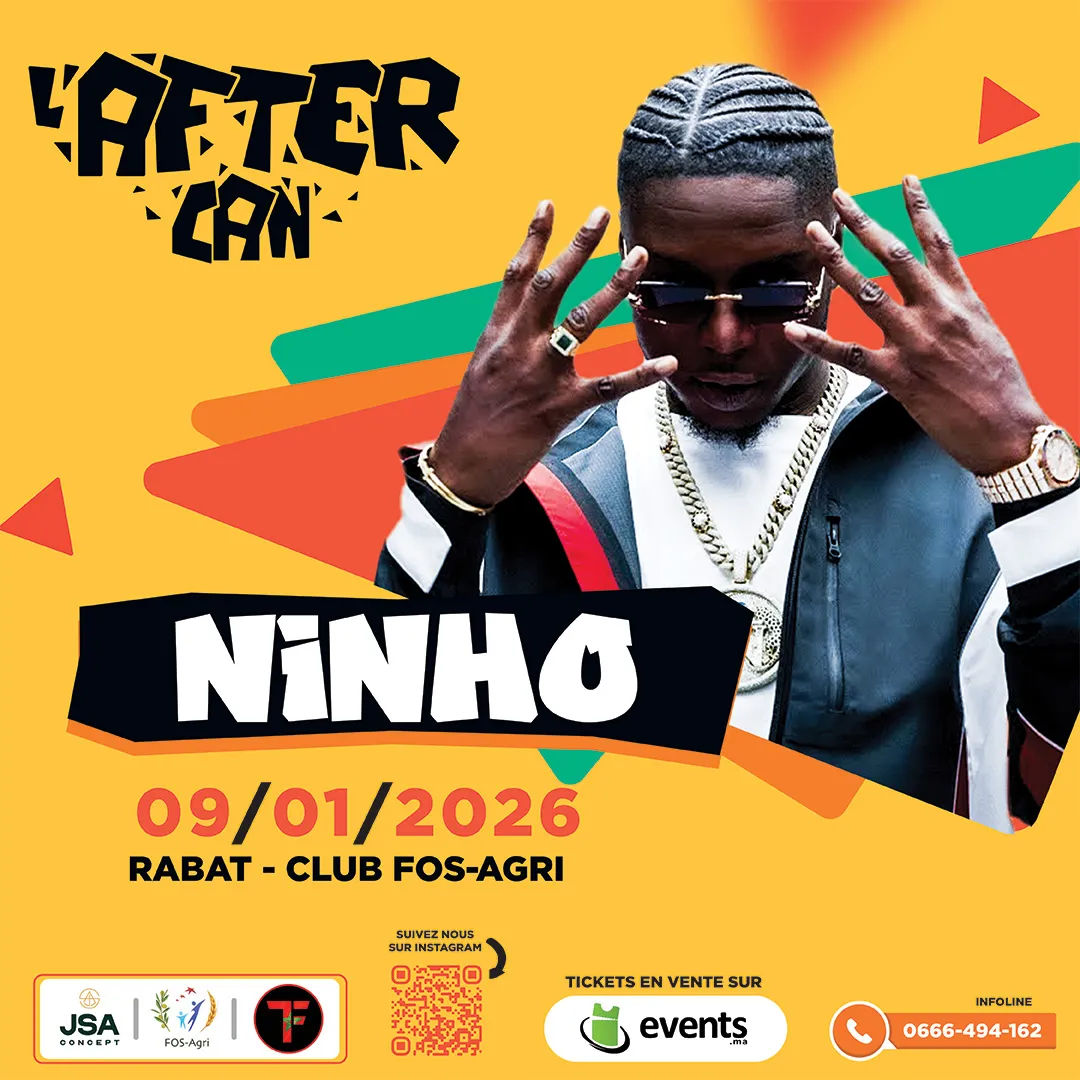 Ninho à Rabat + Diffusion du Match Quart de Finale