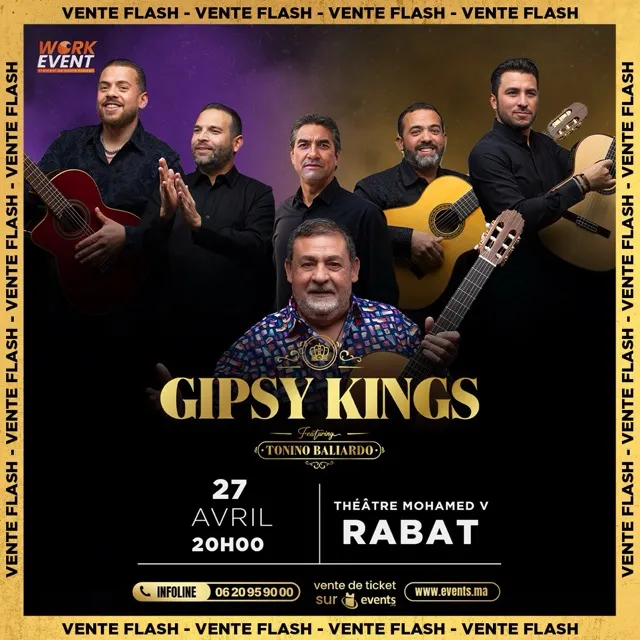 Gipsy Kings à Rabat