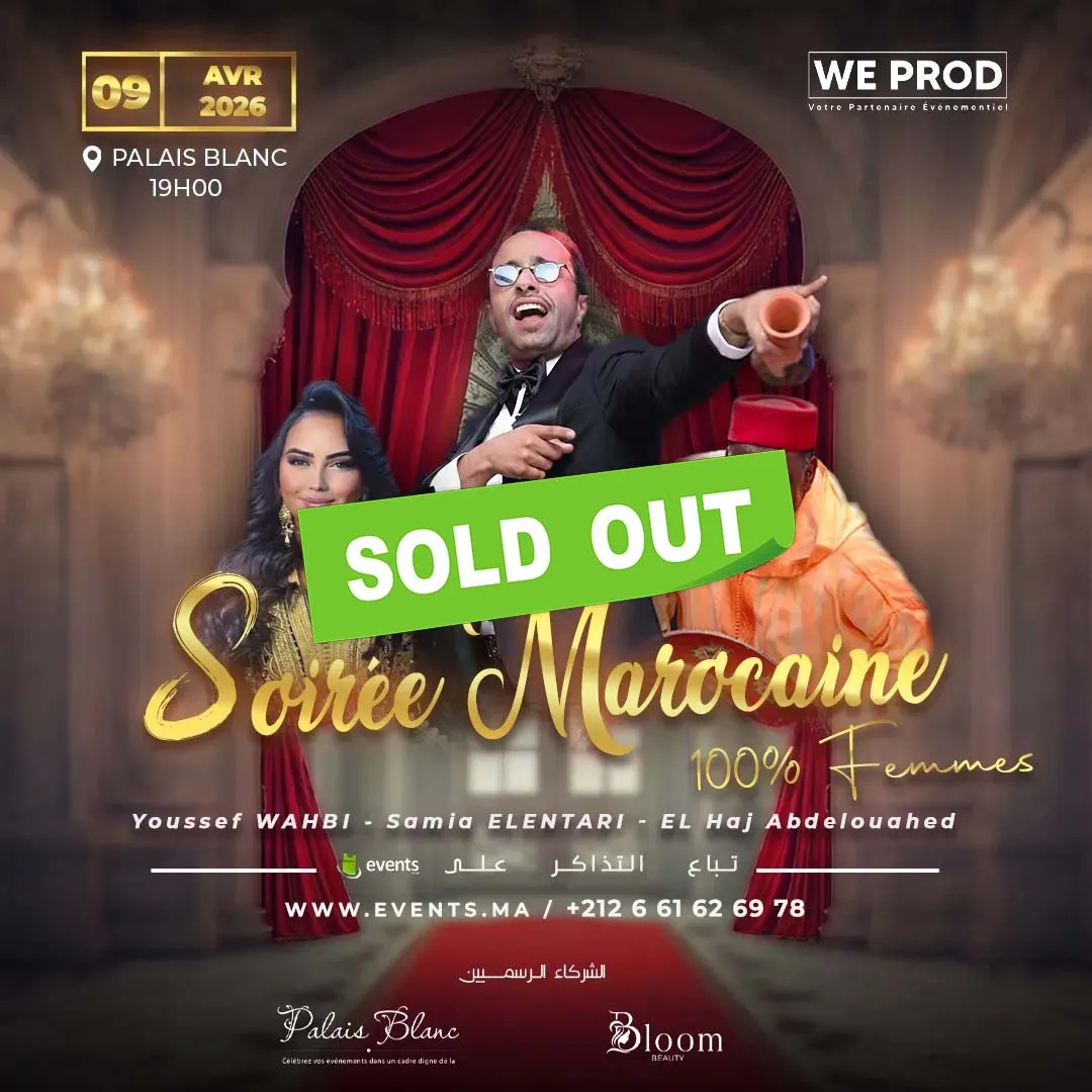 Soirée Marocaine 100% Femmes