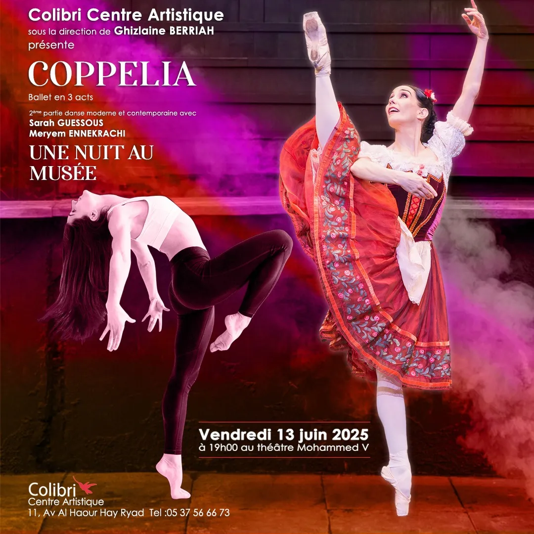 Spectacle de Danse  Coppélia & La Nuit au Musée