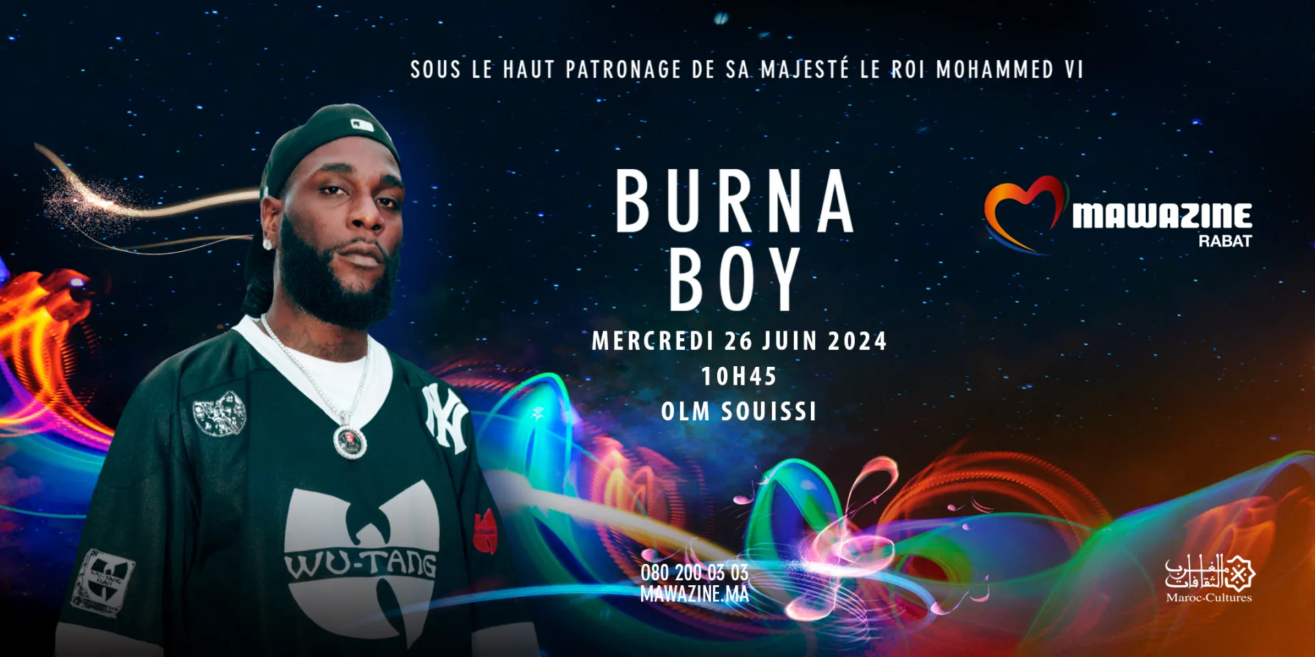 BURNA BOY - Mawazine Rythmes du Monde