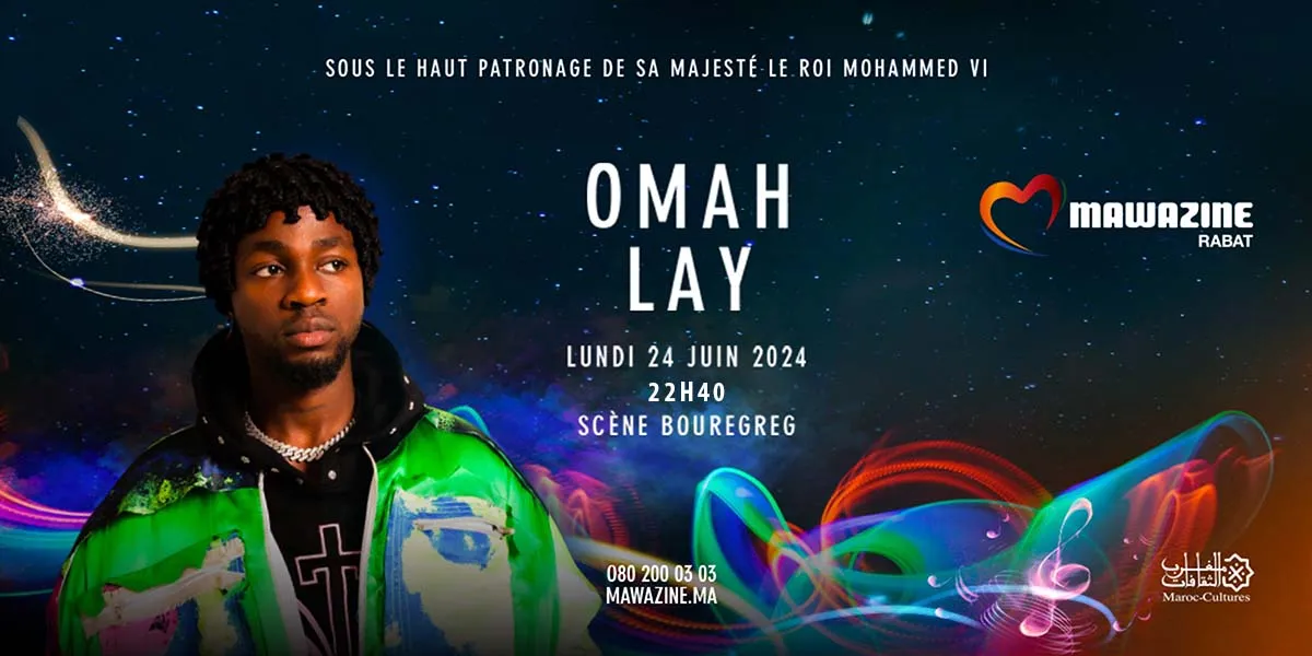 Omah Lay - Mawazine Rythmes du Monde