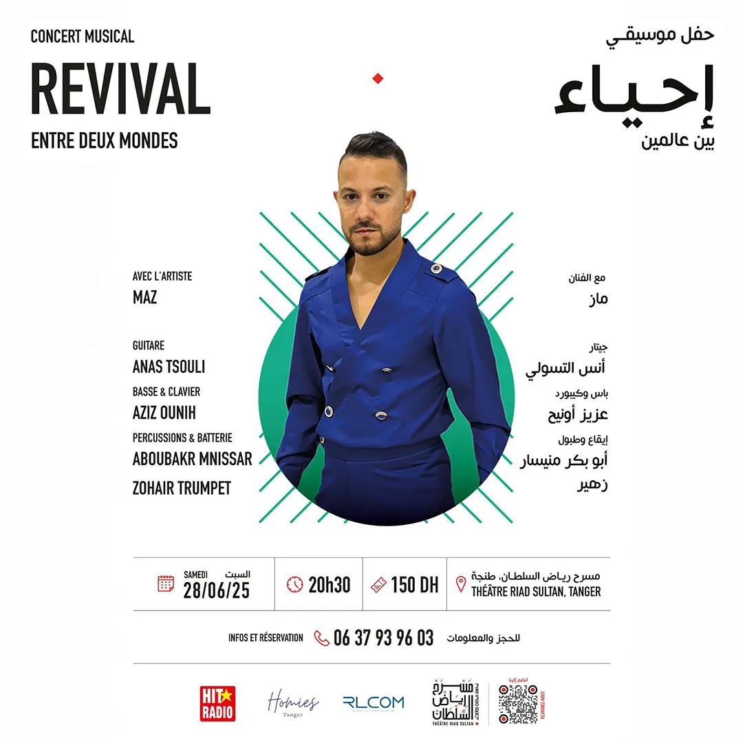 Concert Musical “Revival” avec l’artiste Maz