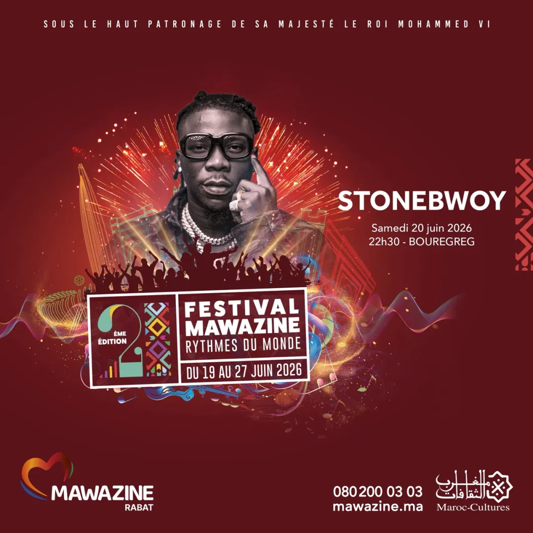 STONEBWOY - Mawazine Rythmes du Monde