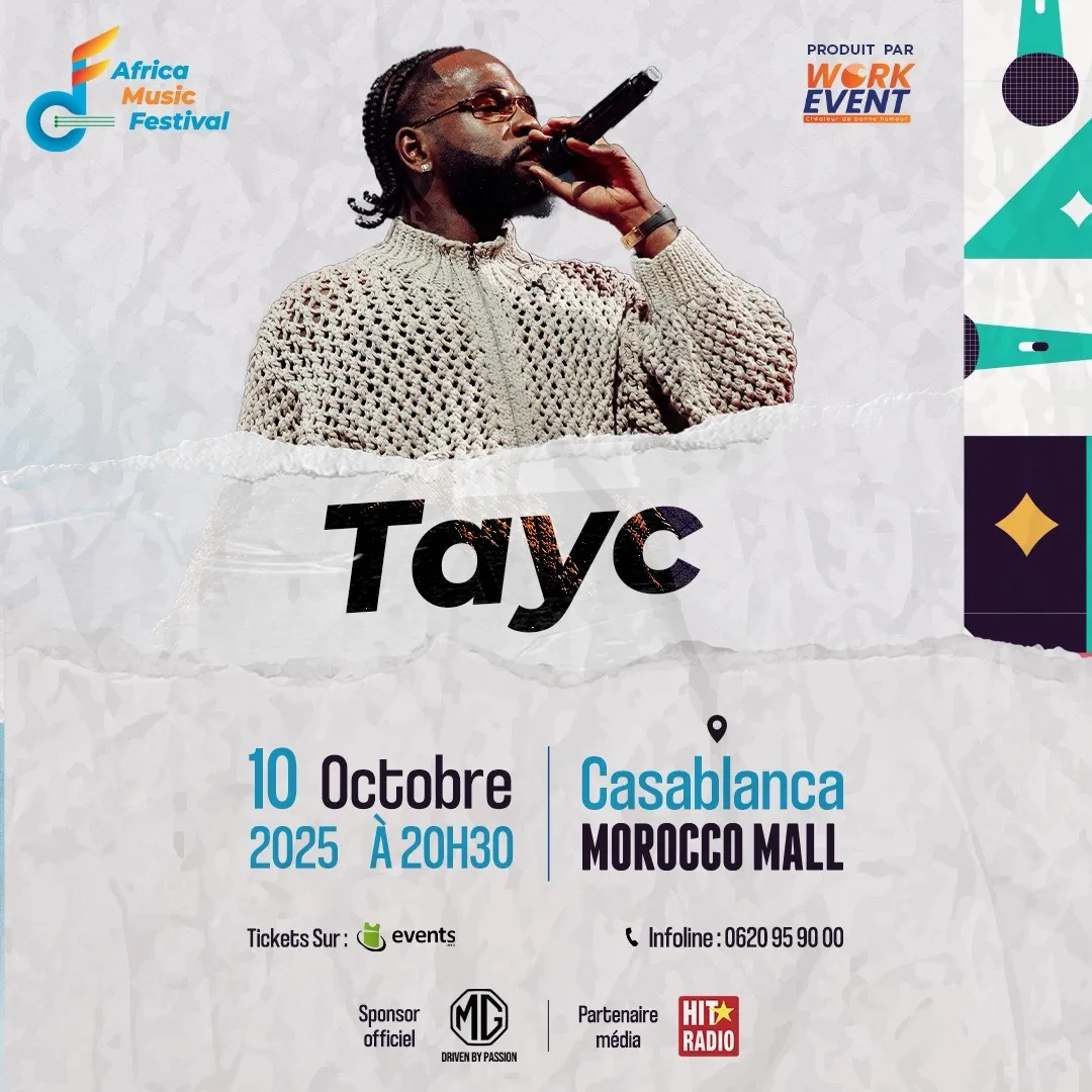 TAYC  à Casablanca – Africa Music Festival