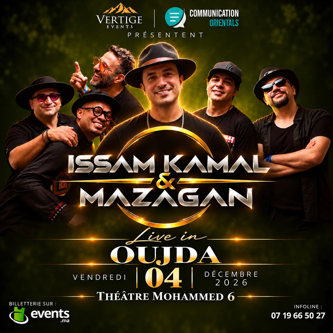 ISSAM KAMAL & MAZAGAN Live in Oujda