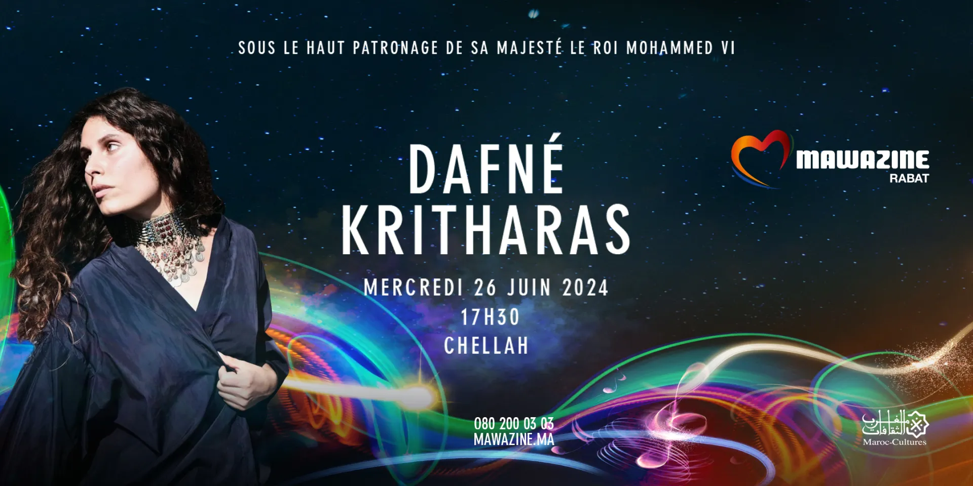DAFNE KRITHARAS - Mawazine Rythmes du Monde