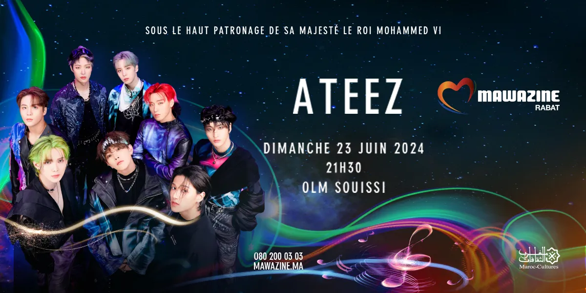 ATEEZ & ALAWN - Mawazine Rythmes du Monde