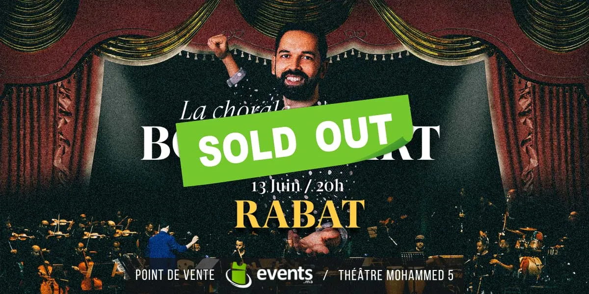 Boudchart à Rabat - Théâtre Mohammed V