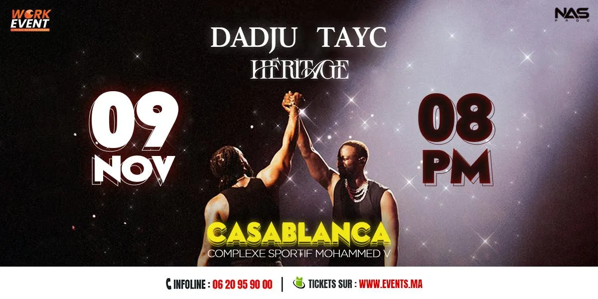 DADJU & TAYC en concert exclusif à Casablanca