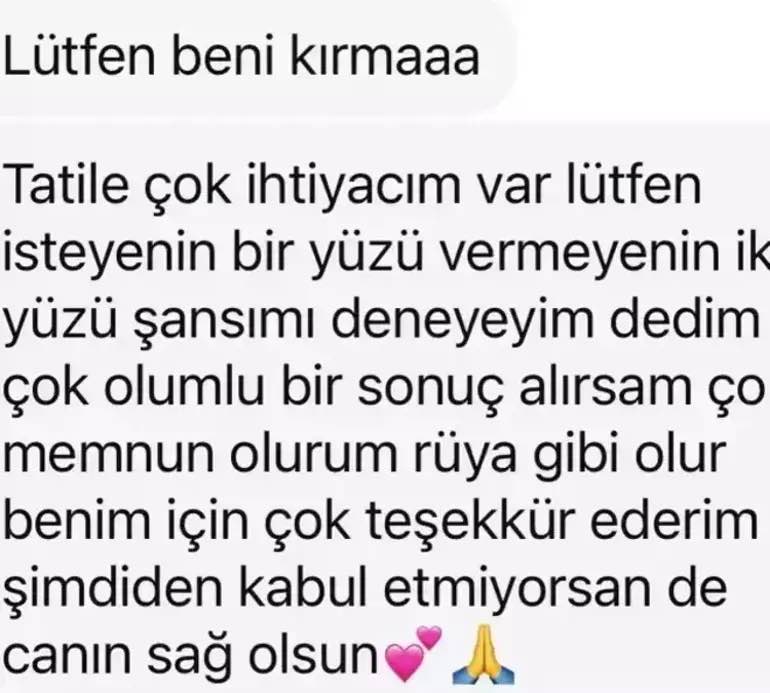 armagan caglayan kendisine gelen mesaji ifsa etti