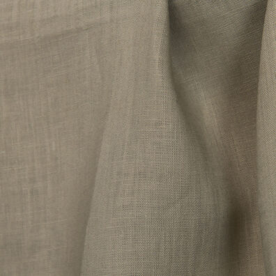 linstoff i grønnaktig grå farge.