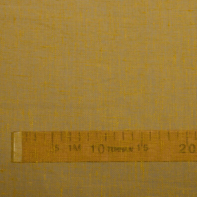 100% Lin, gul, gjennomsiktig.