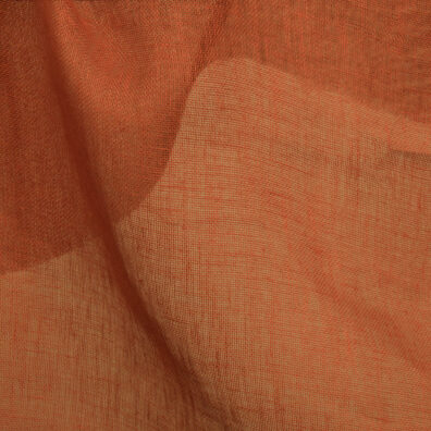 Linstoff i rød farge, gjennomsiktig.