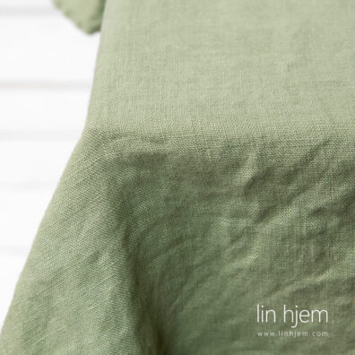 Vasket linduk, grønnaktig farge.