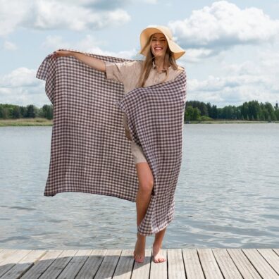 MARRE lilla strandhåndkle