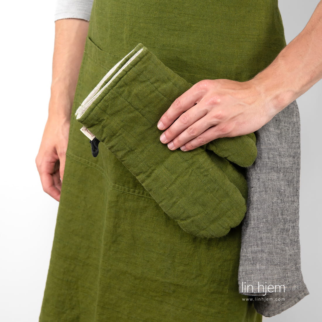 Linforkle i grønn farge.