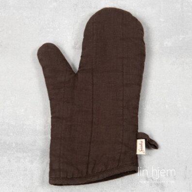 Mørkebrun grytevott, gamma.