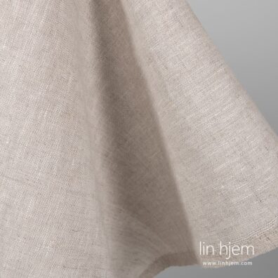 100% linstoff i grå farge.