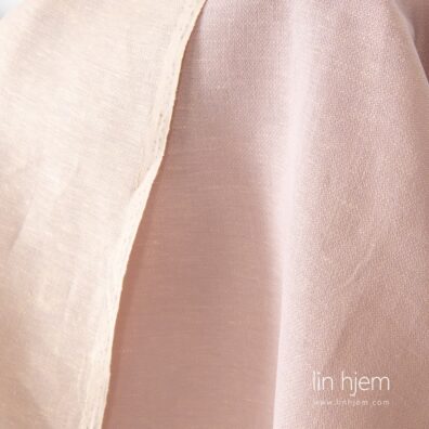 Gulaktig lin-bomulls stoff.