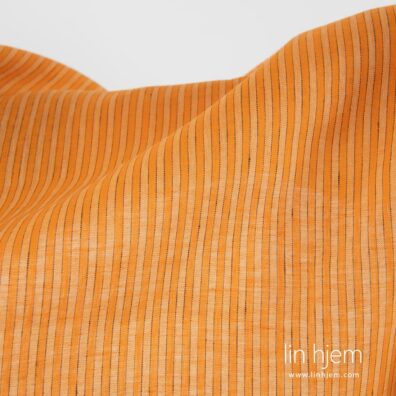 Oransje 100% linstoff.