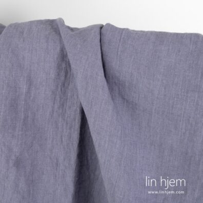 Lyselilla linstoff, vasket.