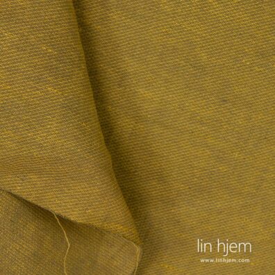 Linstoff i gul/grønn farge.