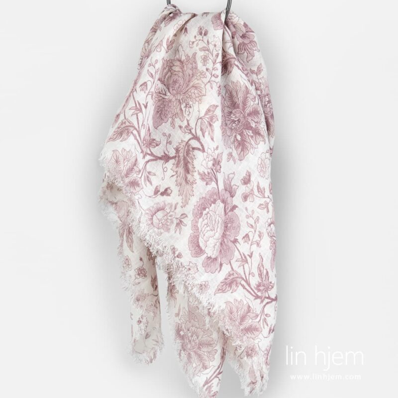 Gardenia r&oslash;daktig skjerf.