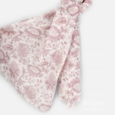 Gardenia 100% lin sjal.