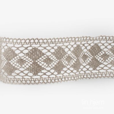 Naturlig grå blonde i lin.