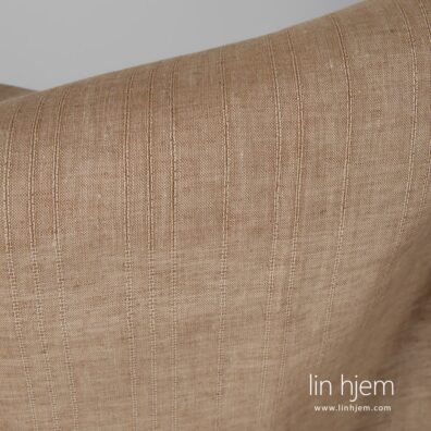 Brunt melange linstoff.