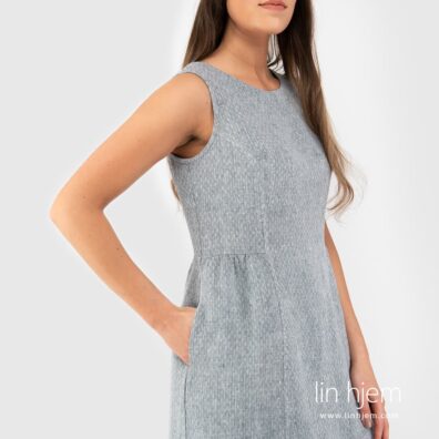 Grå farget linkjole.