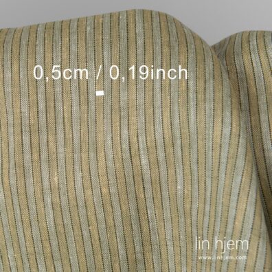 100% linstoff i striper.