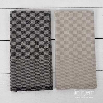 Naturlig kjøkkenhåndklær sett.