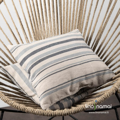 Lin-bomulls sengesett.