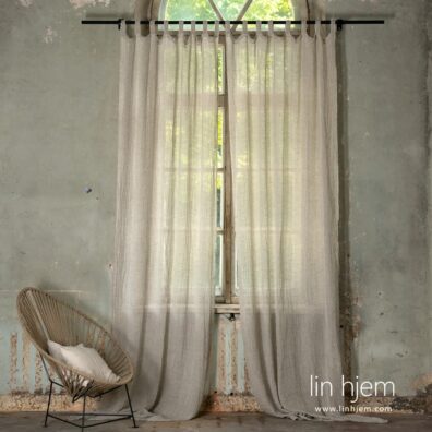 BOHEMIA lysegrå gardin.