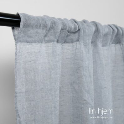 Blåaktig grå farget 100 lingardin.