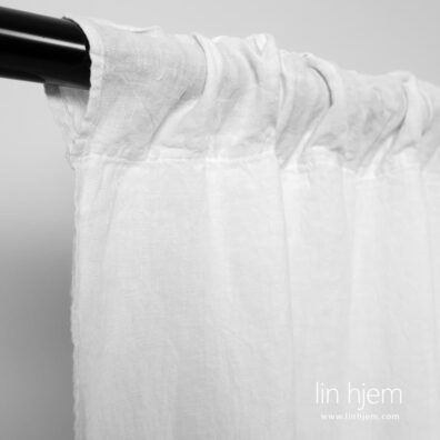 Hvit farget 100 lingardin.