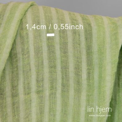 Linstoff i lysegrønn farge.