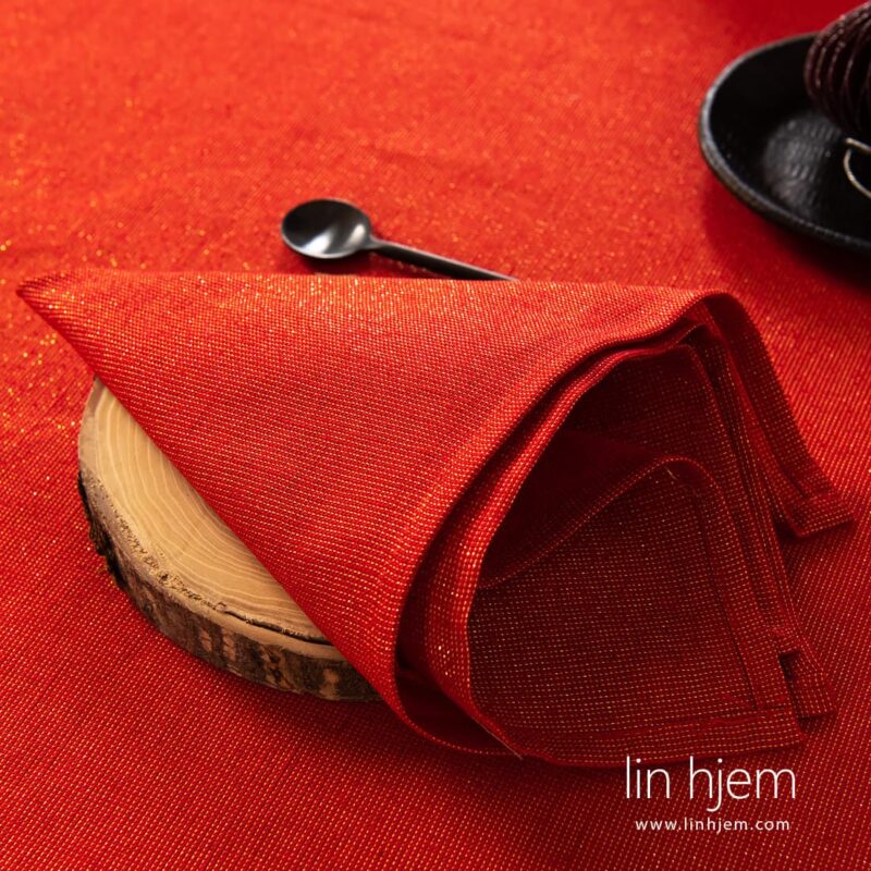 DONNA rød serviett.