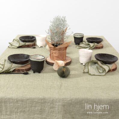 Linduk i grønnaktig farge.