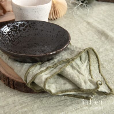 Jardin grønnaktig serviett.