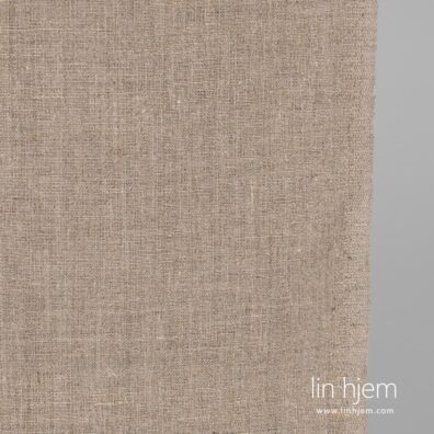 100% linstoff i naturlig farge.