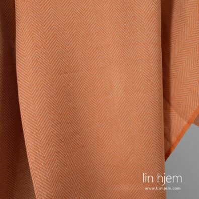 Gran mønstret oransje stoff.