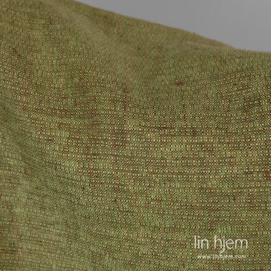 Linstoff i grønn-brun farge.