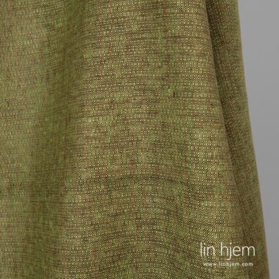 Brunt-grønt 100% linstoff.