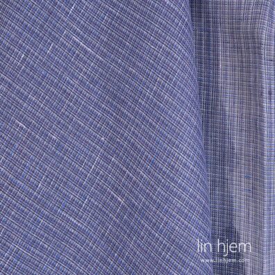 100% linstoff i lilla farge.